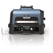 Ninja OG901UK Black & Blue Woodfire Pro Connect XL Electric BBQ Grill & Smoker
