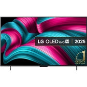 LG OLED42C55LA 42 OLED Smart Television, 4K Ultra HD, Black, G Rated