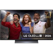 LG OLED48C66LB.AEK 48" OLED evo Smart Television, 4K Ultra HD, in bright and dark rooms, F Rated