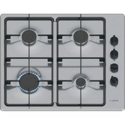 Bosch PBP6B5K60 Series 2 4 Burner Gas Hob, Stainless Steel