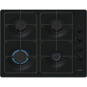 Bosch PBP6B6K60 Series 2 4 Burner Gas Hob, Black