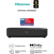 Hisense PL2TUK Series PL2 Smart Laser Cinema 4K, 4K Ultra HD, Black