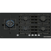 Bosch PPM9A6I40 Series 6 92cm 5 Burner Gas Hob, Black