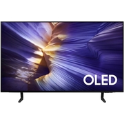 Samsung QE42S90FAEXXU 42" OLED Smart Television, 4K Ultra HD, Black, G Rated