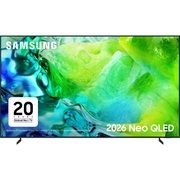 Samsung QE65QN80HAUXXU 65 Neo QLED Smart Television, 4K Ultra HD, Black, E Rated