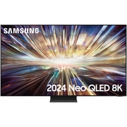 Samsung QE85QN800DTXXU QN800D 85 Neo QLED 8K HDR Smart TV, 8K Ultra HD, Black, G Rated