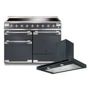 Rangemaster Elise�Induction Range Cooker & Hood Pack, A Rated