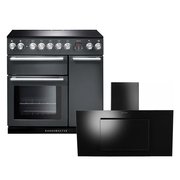 Rangemaster Nexus Induction Range Cooker & Hood Pack, A Rated