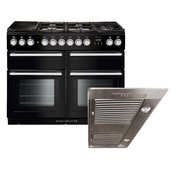 Rangemaster Nexus SE Dual Fuel Range Cooker & Hood Pack, A Rated