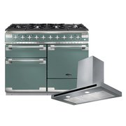 Rangemaster Elise Dual Fuel Range Cooker & Hood Pack