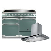 Rangemaster Elise Induction Range Cooker & Hood Pack, A Rated