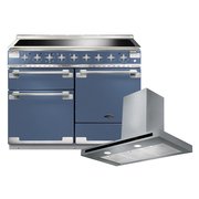 Rangemaster Elise Induction Range Cooker & Hood Pack, A Rated