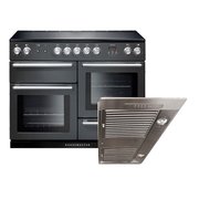 Rangemaster Nexus Induction Range Cooker & Hood Pack, A Rated