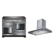 Rangemaster Encore Deluxe Induction Range Cooker & Hood Pack
