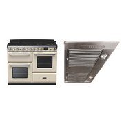 Rangemaster Estel Deluxe Dual Fuel Range Cooker & Hood Pack