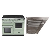 Rangemaster Estel Deluxe Dual Fuel Range Cooker & Hood Pack