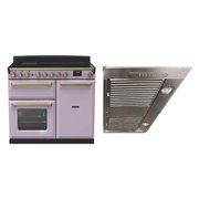 Rangemaster Estel Deluxe Induction Range Cooker & Hood Pack