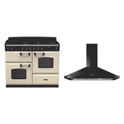 Rangemaster Classic Dual Fuel Range Cooker & Hood Pack