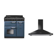 Rangemaster Classic Deluxe Dual Fuel Range Cooker & Hood Pack