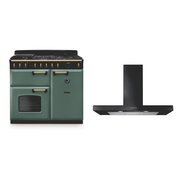 Rangemaster Classic Deluxe Dual Fuel Range Cooker & Hood Pack