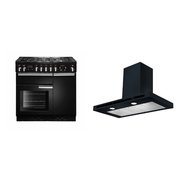 Rangemaster Professional Plus Gas Range Cooker & Hood Pack