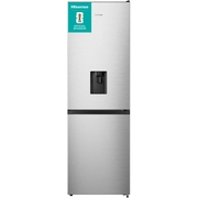 Hisense RB390N4WCE Total No Frost Fridge Freezer, 60/40, Stainless Steel, E Rated