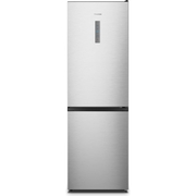 Hisense RB395N4BCE Total No Frost Fridge Freezer, 60/40, Stainless Steel, C Rated
