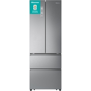 Hisense RF632N4AIE1 American Fridge Freezer,  Non-Plumbed, Stainless Steel, E Rated