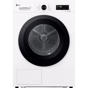 LG RHX1009NWK Heat Pump Tumble Dryer, 9kg, White, A+++ Rated