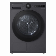 LG RHX7009TBB Heat Pump Tumble Dryer, 9kg, Black, A+++ Rated
