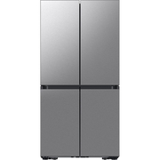 Samsung RM70F67RDREU Series 8 Smart American Fridge Freezer, Stainless Steel, D Rated,  Non-Plumbed
