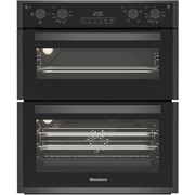 Blomberg ROTN9202DX Built-Under Electric Double Oven, Grey, A Rated