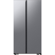 Samsung RS57DG400EM9EU American Fridge Freezer, Gentle Silver Matt, E Rated,  Non-Plumbed