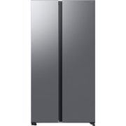 Samsung Smart American Fridge Freezer, Matt Metal Silver
