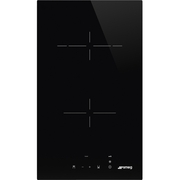 Smeg SE232TD2 30cm Domino Hob, Black