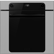Smeg SFP6201TSI Built-In Electric Single Oven with Pyrolytic Cleaning, Silver, A+ Rated