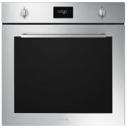 Smeg SFP6401TVX1 Cucina Stainless Steel Built-In Electric Single Oven with Pyrolytic Cleaning, A+ Rated