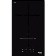 Smeg SI2321D 30cm 2 Zone Induction Domino Hob, Black
