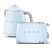 Smeg Kettle and Toaster Pack, Blue