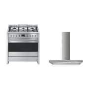 Smeg Opera Dual Fuel Range Cooker & Hood Pack