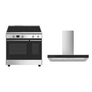 Smeg Concert Induction Range Cooker & Hood Pack