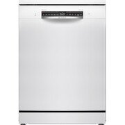 Bosch SMS4EMW06G Series 4 Dishwasher, 14 Place Settings, White, B Rated