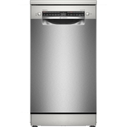 Bosch SPS4HMI14G Slimline Dishwasher, 10 Place Settings, Stainless Steel, D Rated