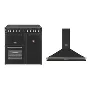 Stoves Richmond Deluxe Induction Range Cooker & Hood Pack