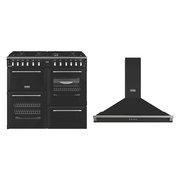 Stoves Richmond Deluxe Dual Fuel Range Cooker & Hood Pack
