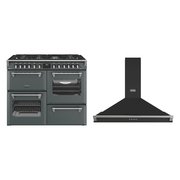 Stoves Richmond Dual Fuel Range Cooker & Hood Pack