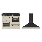 Stoves Richmond Deluxe Dual Fuel Range Cooker & Hood Pack