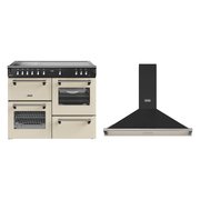 Stoves Richmond Deluxe Induction Range Cooker & Hood Pack