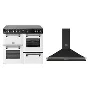 Stoves Richmond Induction Range Cooker & Hood Pack