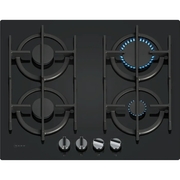 Neff T26PIP4S0 N70 59cm 4 Burner Gas Hob, Black